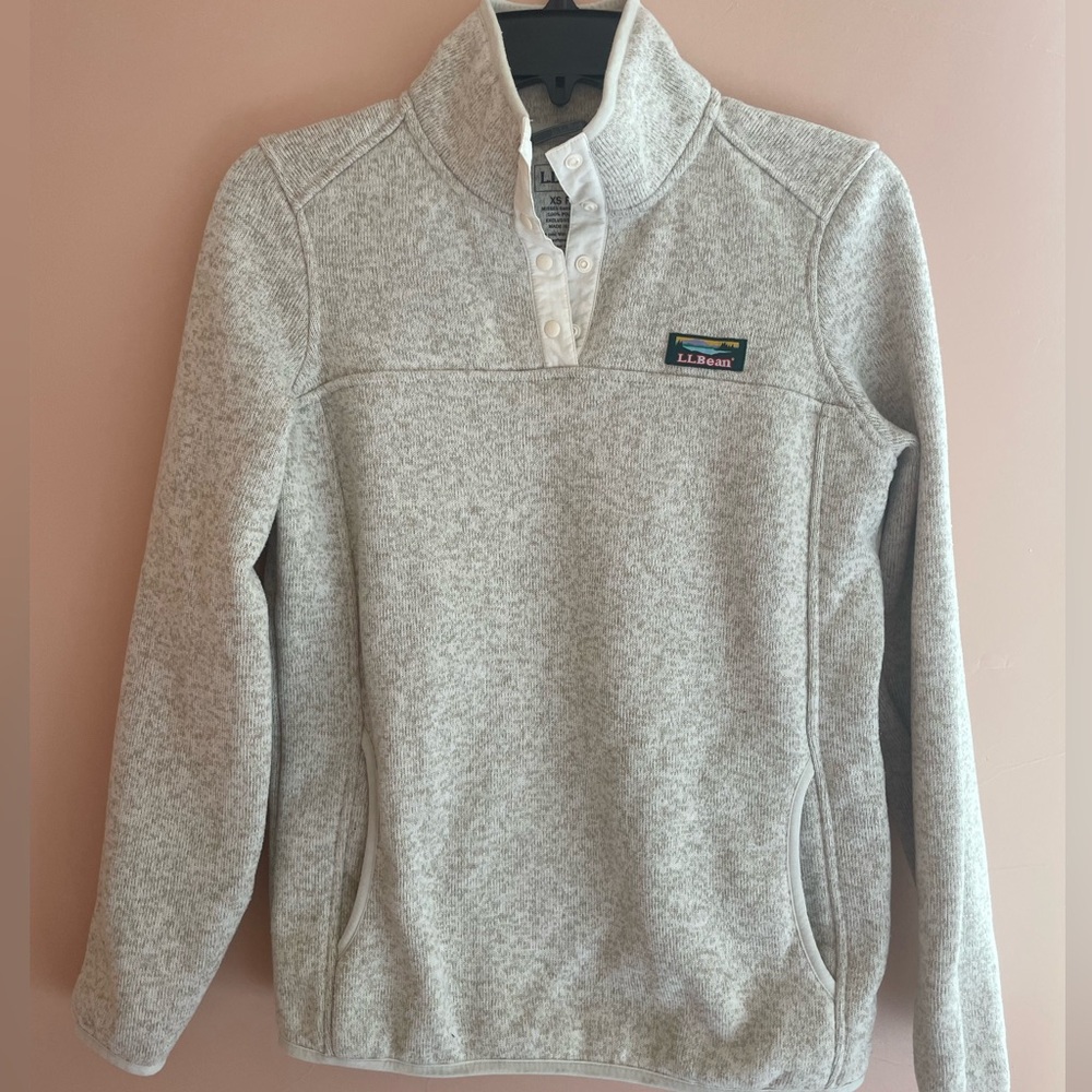 L. L. Bean quarter snap sweatshirt